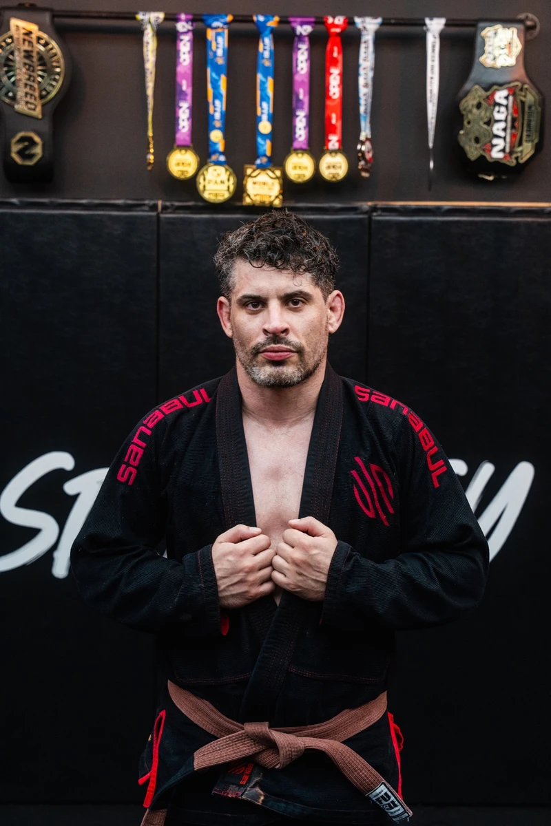 Coach Miguel at Speak Easy Jiu Jitsu
