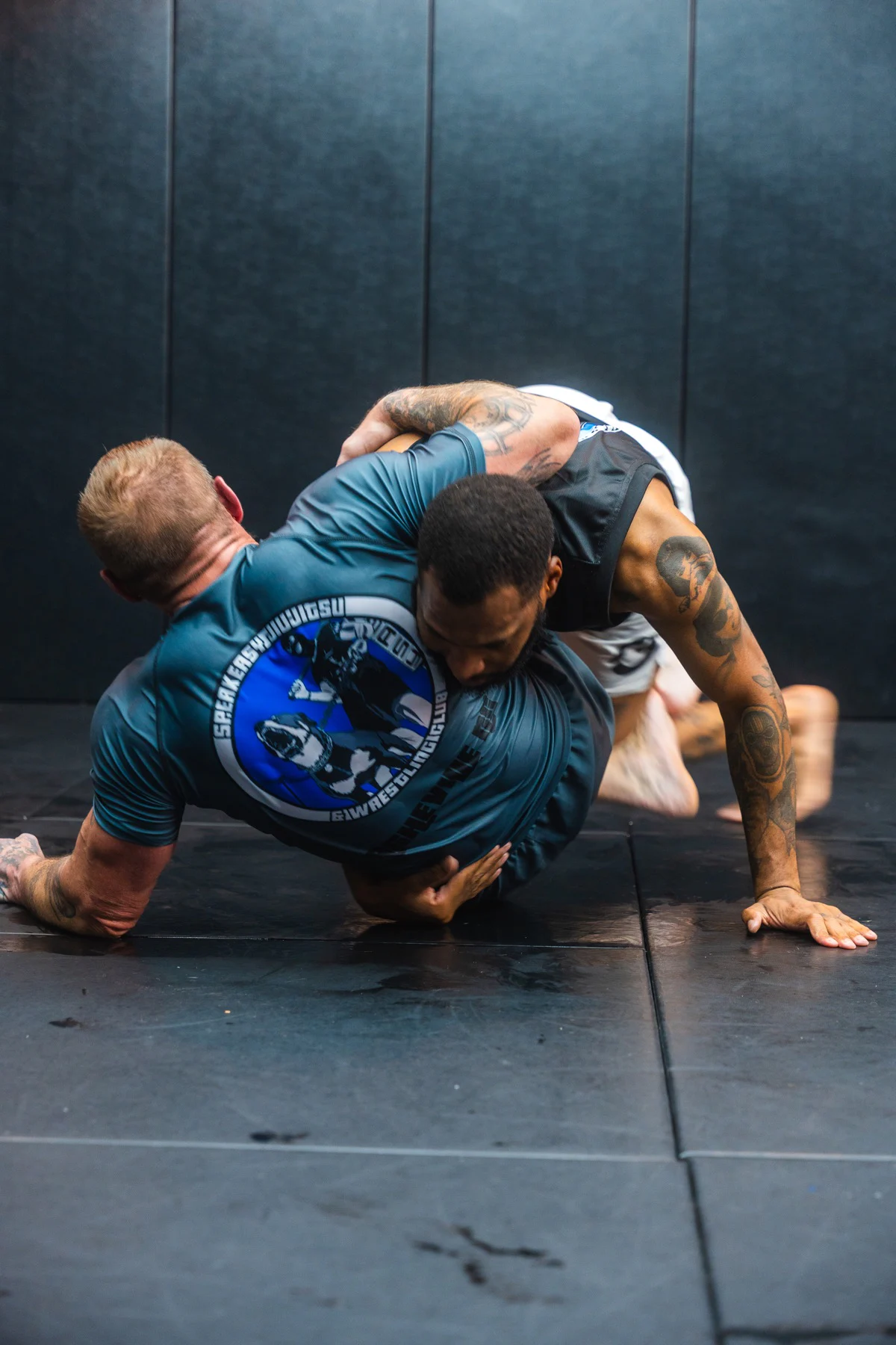 Brazilian Jiu-Jitsu training at Speak Easy