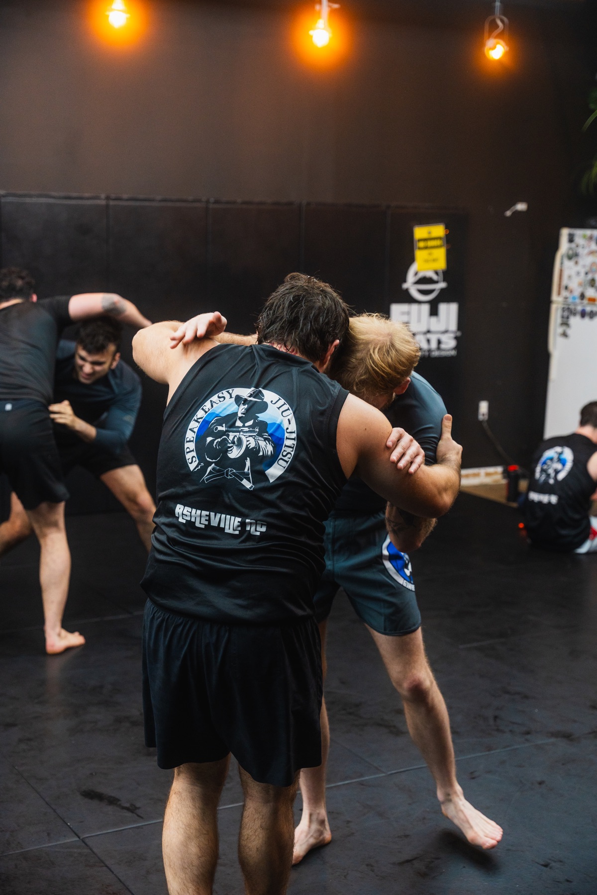 Takedown rounds at Speak Easy